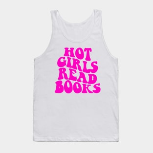 Hot Girls Read Books Tank Top
